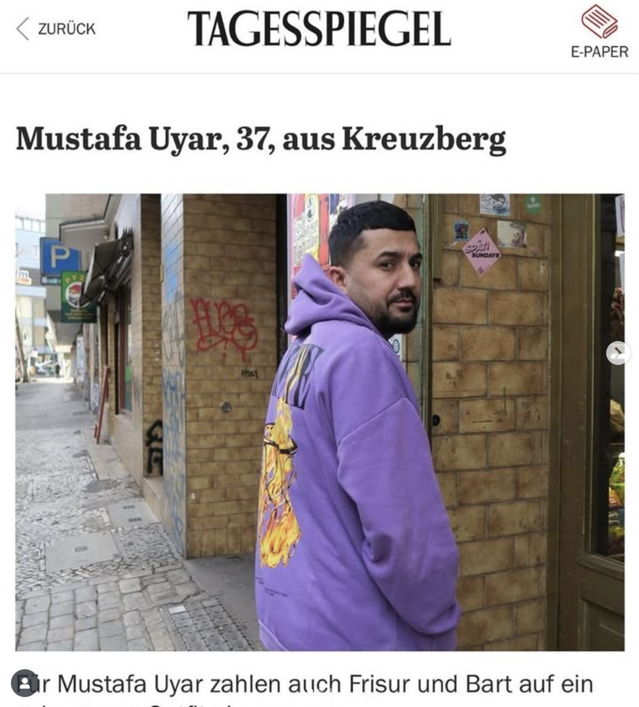 Mustafa aus Kreuzberg